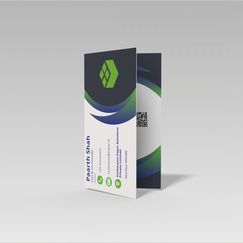 Folded Business Card