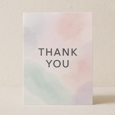 Thank You Card folded