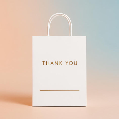 Non Laminated Bags with paper handle